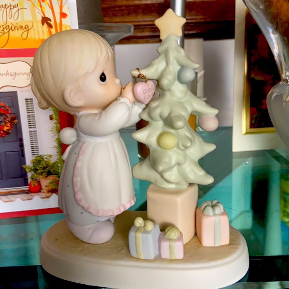 Precious Moments Figurine “God Cared Enough To Send His Best”